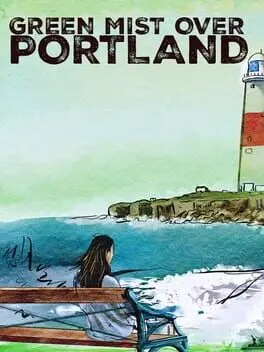 Green Mist Over Portland background