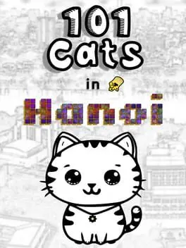 101 Cats in Hanoi background
