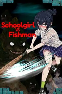 Schoolgirl vs. Fishman background