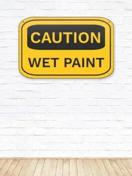 Caution Wet Paint background