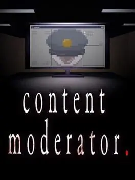 Content Moderator. cover art