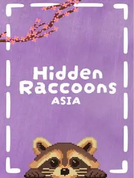 Hidden Raccoons in Asia background
