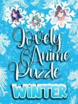 Lovely Anime Puzzle: Winter background