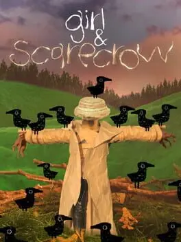 Girl & Scarecrow background