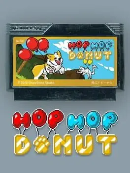 Hop Hop! Donut background