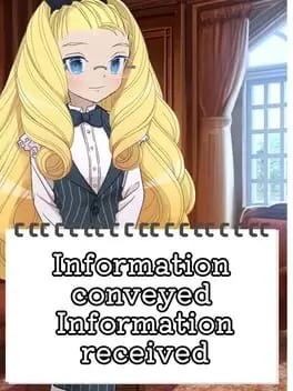 Information Conveyed Information Received background