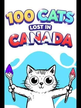 100 Cats Lost in Canada Find & Color cover