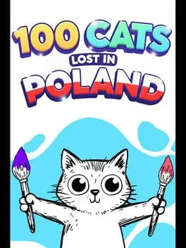 100 Cats Lost in Poland Find & Color cover