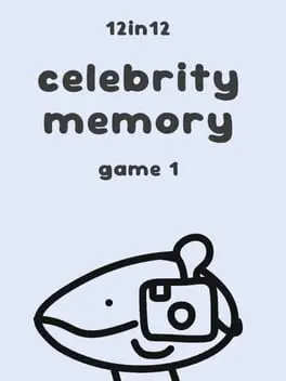 Celebrity Memory - 12in12 Game 1 cover art