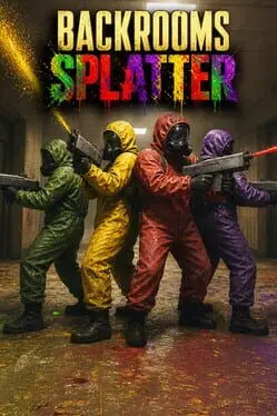 Backrooms: Splatter background