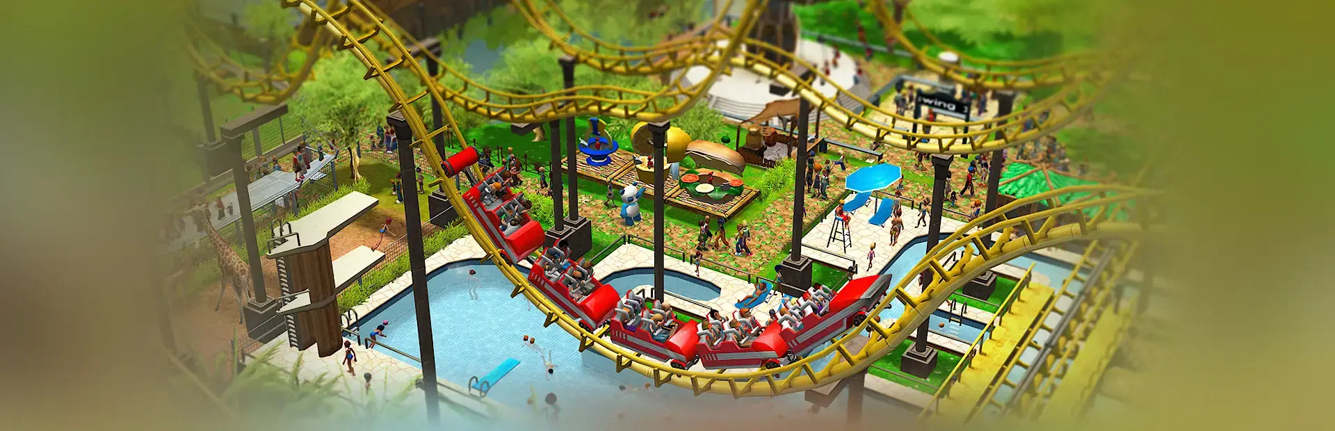 RollerCoaster Tycoon 3: Complete Edition background