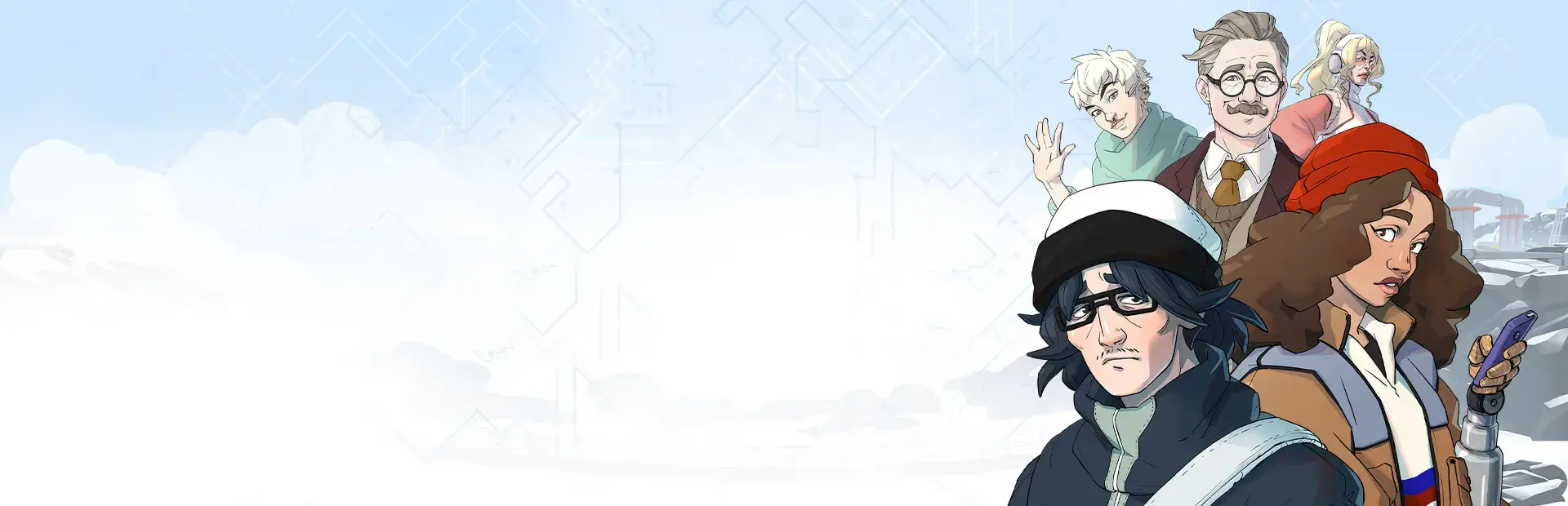 Flat Eye background