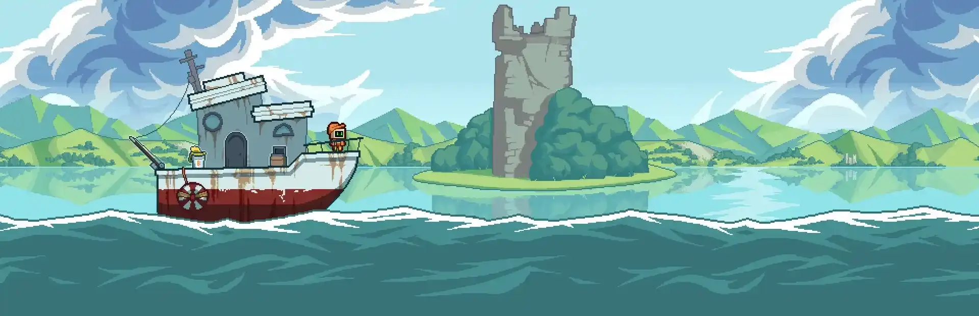 Scale the Depths background