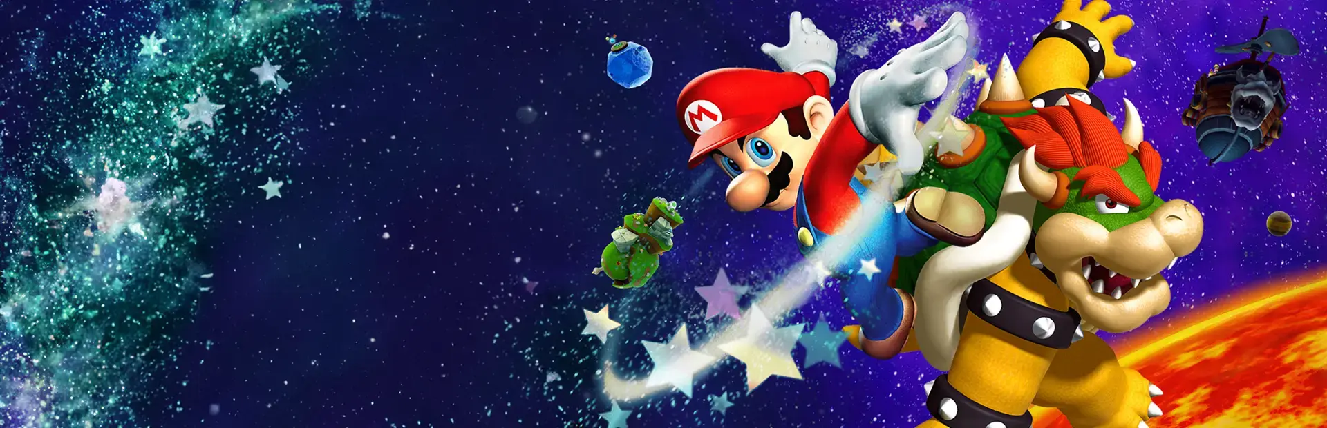 Super Mario Galaxy background