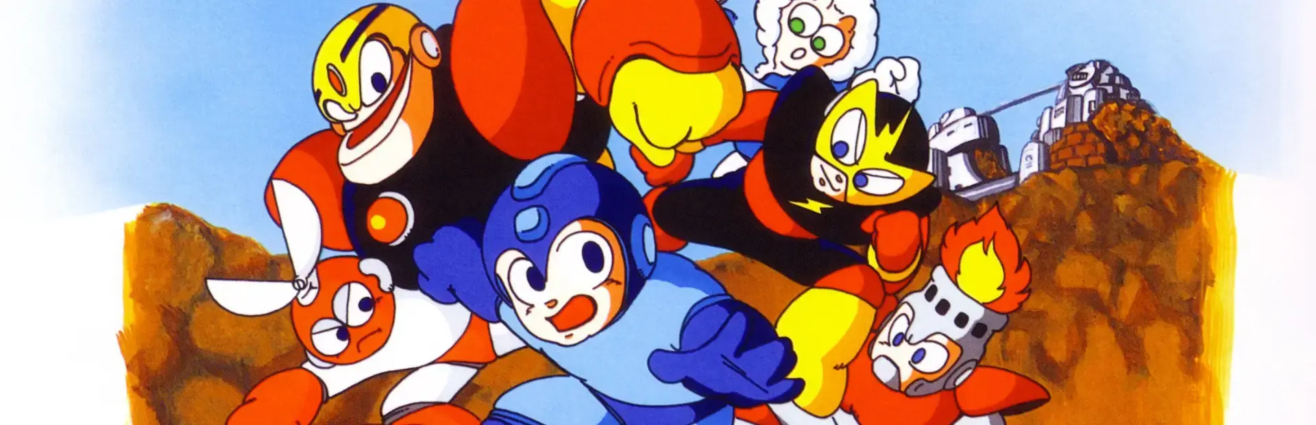 Mega Man Rush Marine background