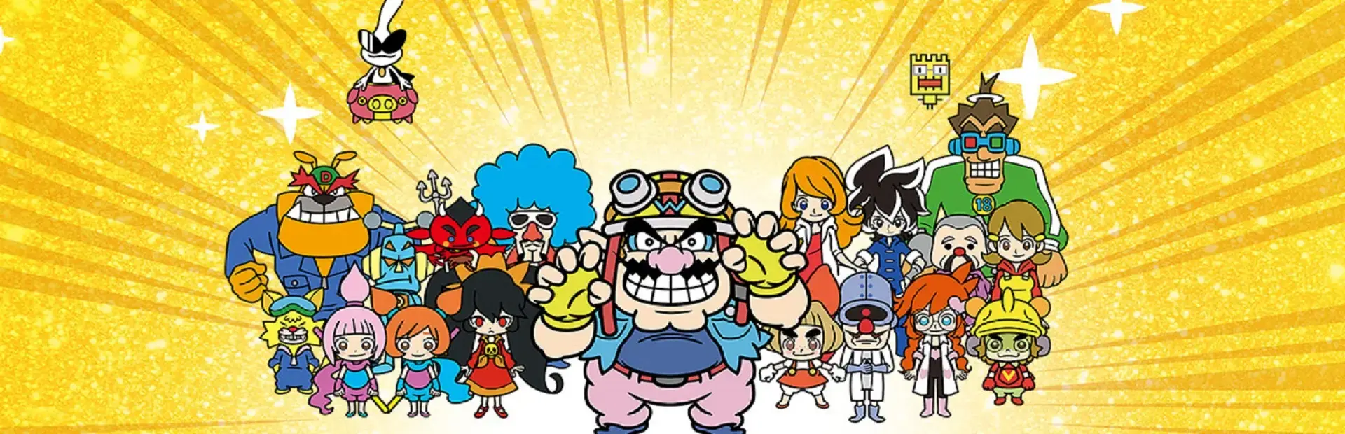 WarioWare Gold background