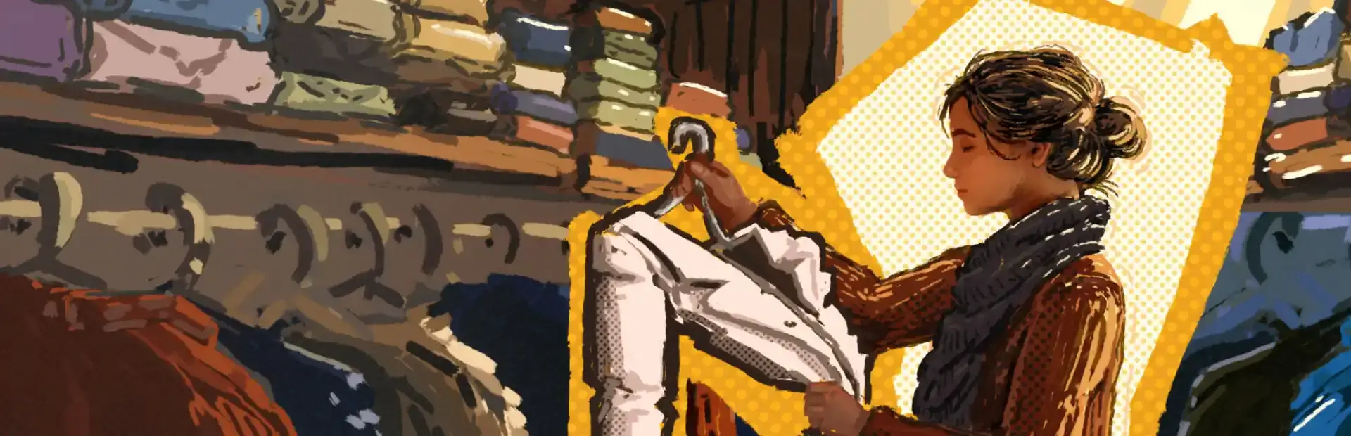 SiMarket Cloth Store Simulator background