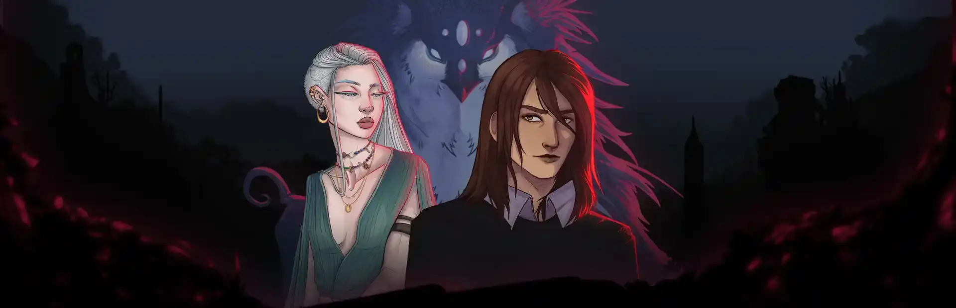 Blackheart background