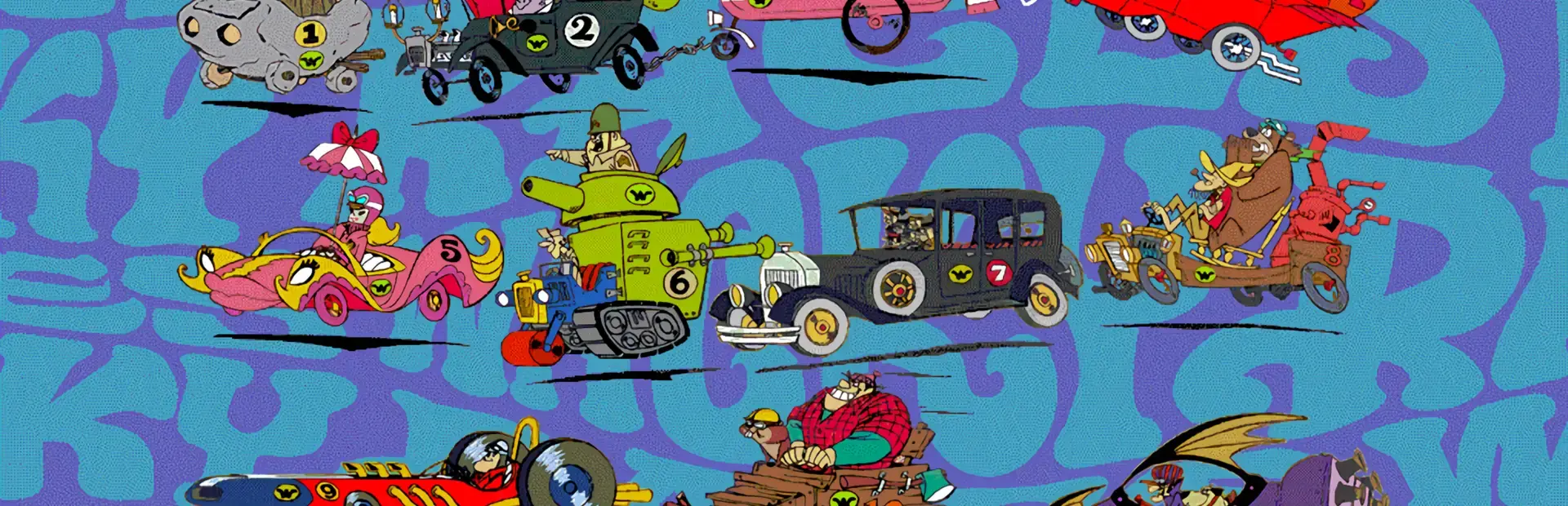 Wacky Races background