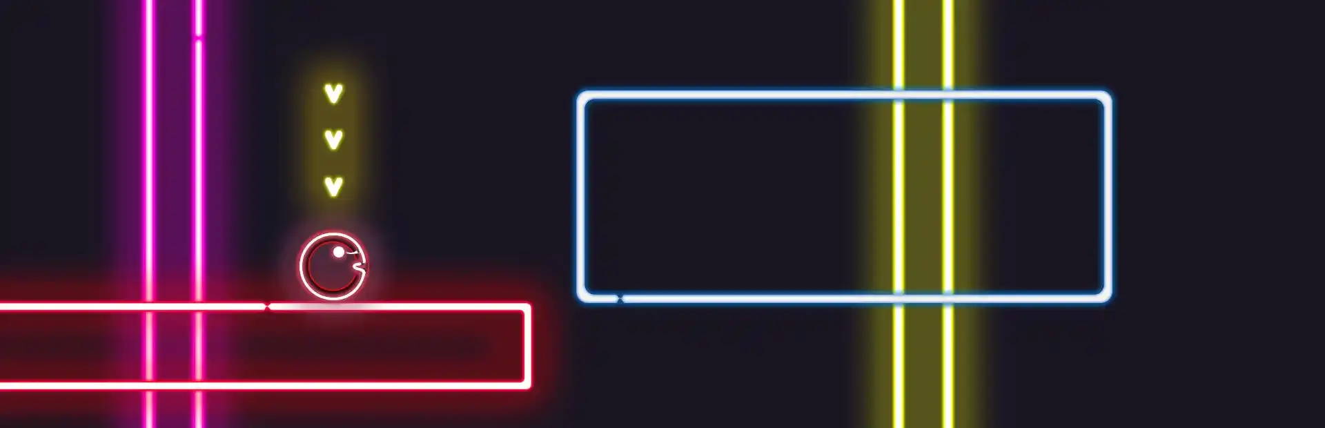 Neon Circle background