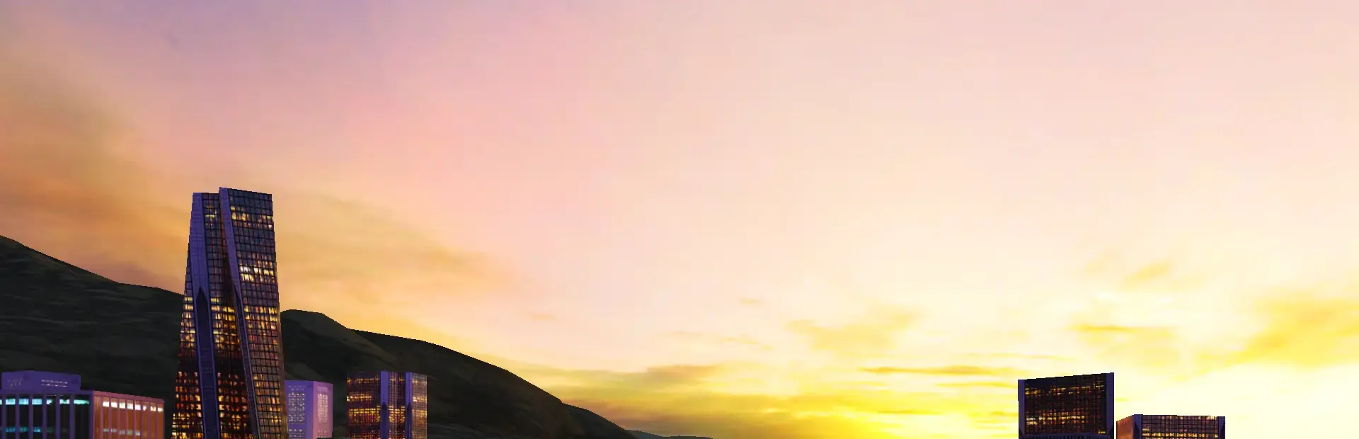 TrackMania Sunrise background