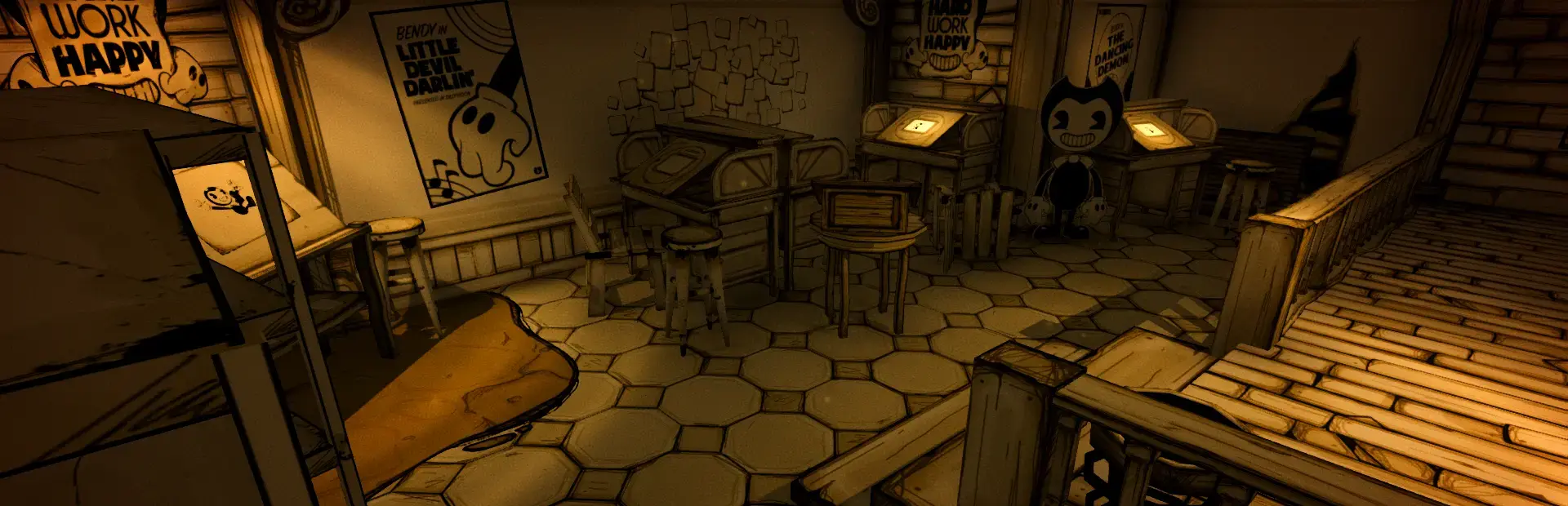 Bendy: Studio Collection background