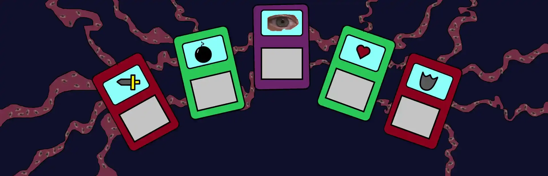 Dark Card background