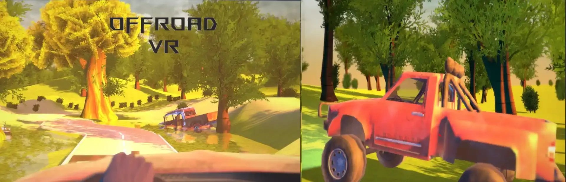 Offroad VR background