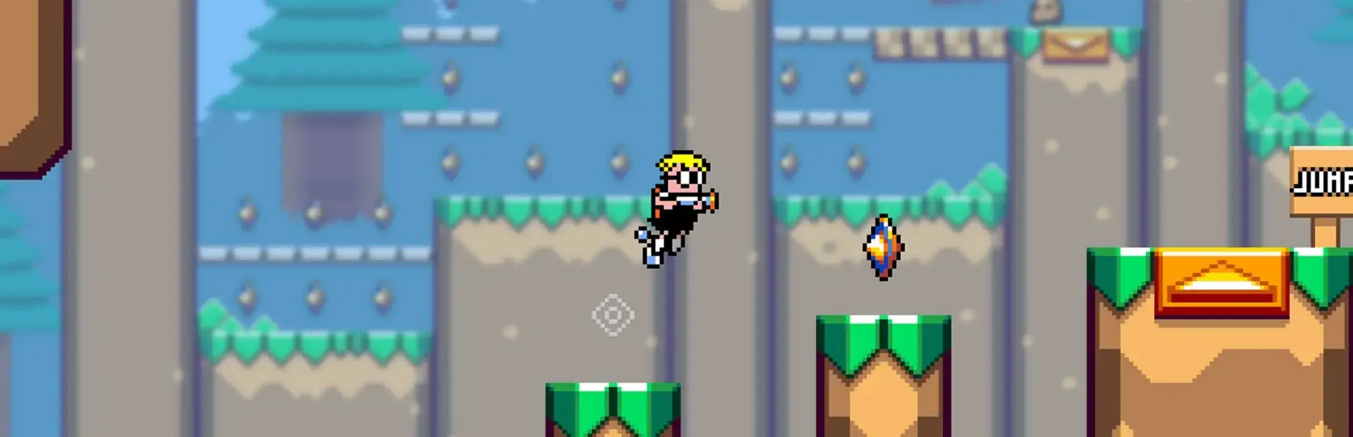 Mutant Mudds Deluxe background