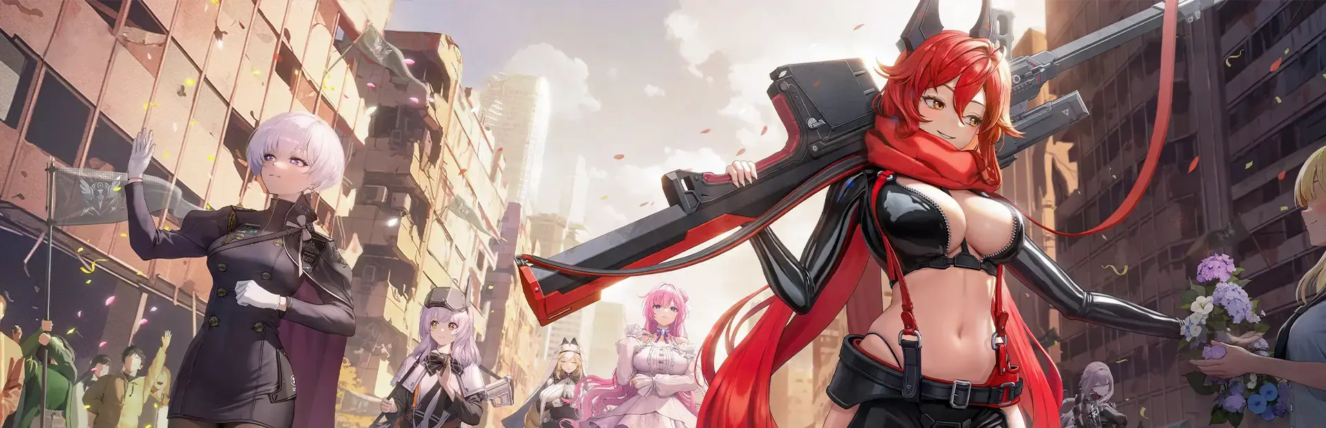 Goddess of Victory: Nikke background