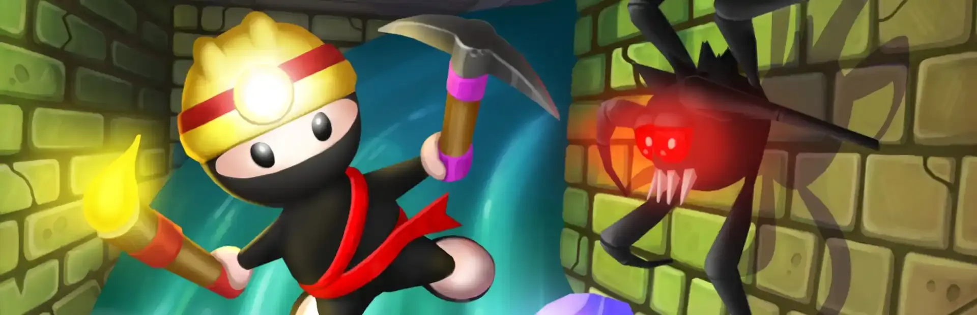 Super Ninja Miner background