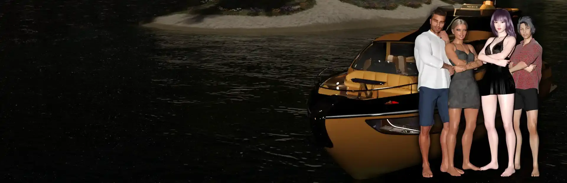 Sex Diary: Swingers Yacht background