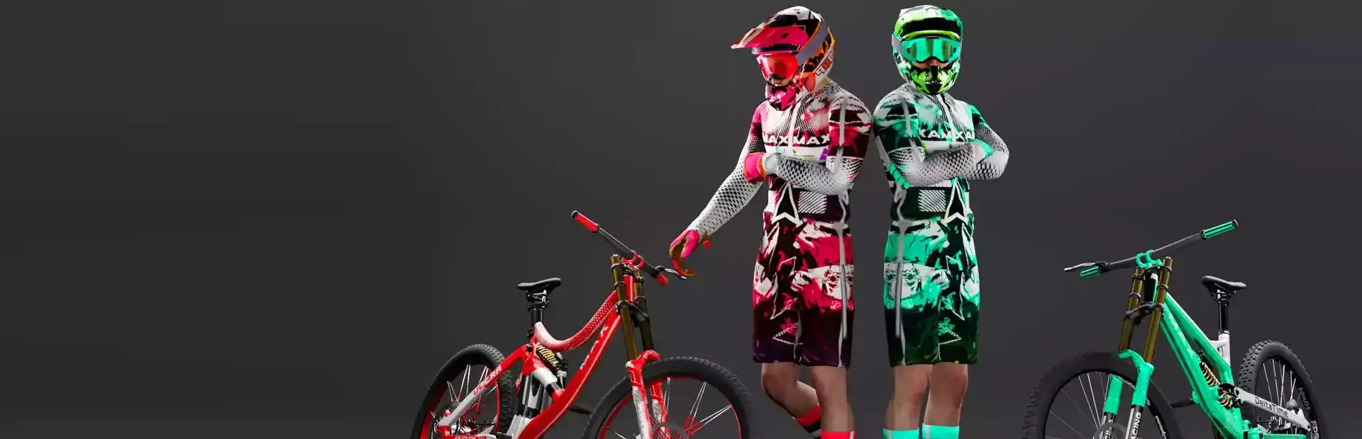 Bicycle Challage: Wastelands background