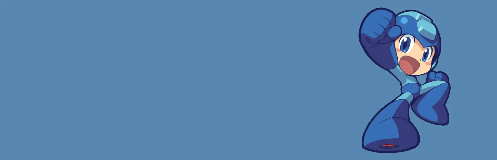 Mega Man Powered Up background
