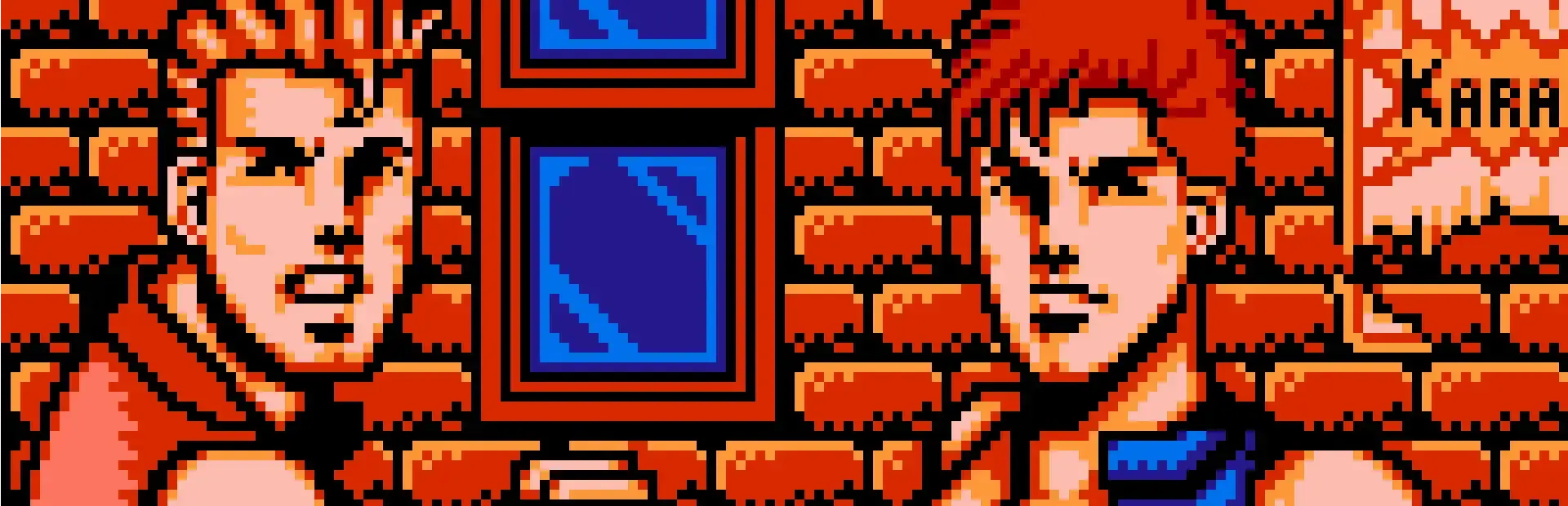 Double Dragon III: The Sacred Stones background