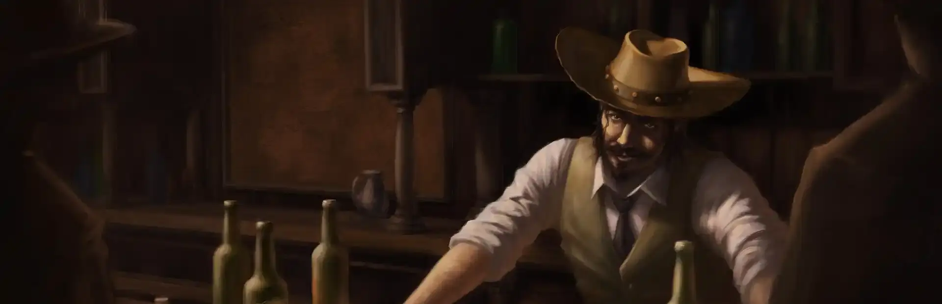 Saloon Simulator background