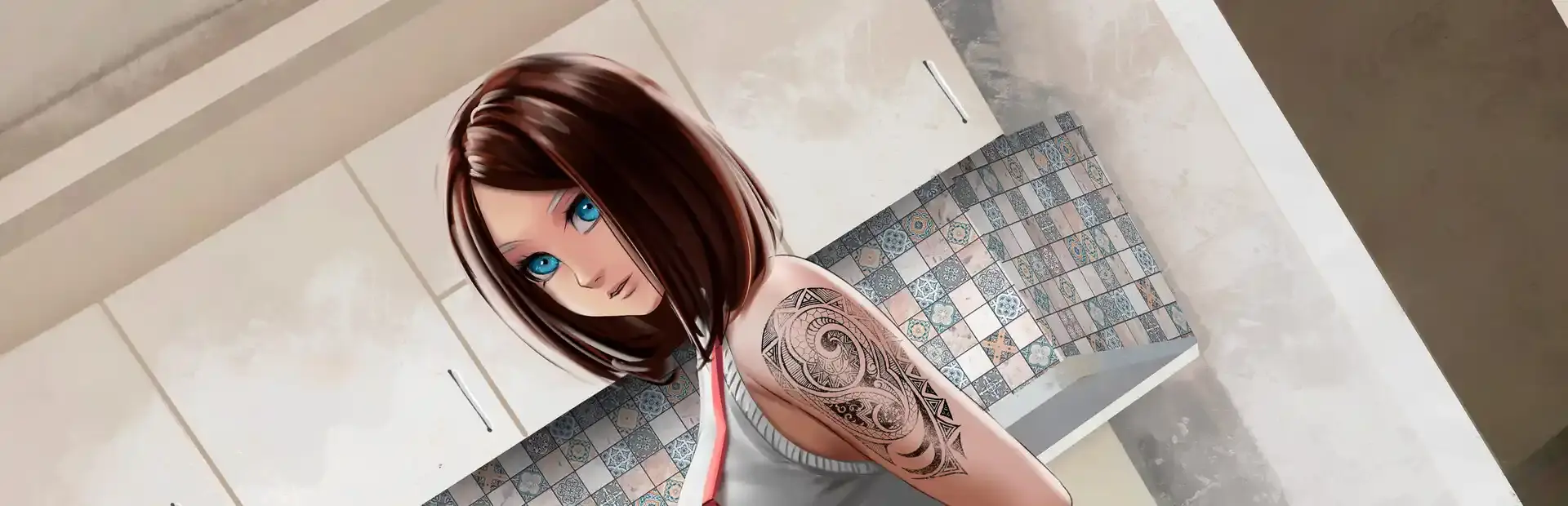 Cleaning Girls background