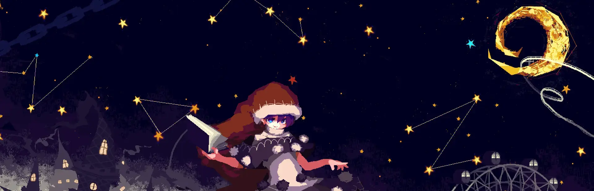 Gensokyo Night Festival background