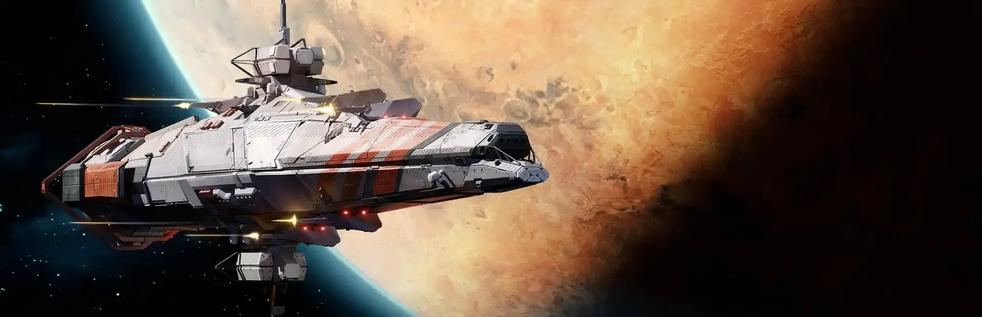 Falling Frontier background