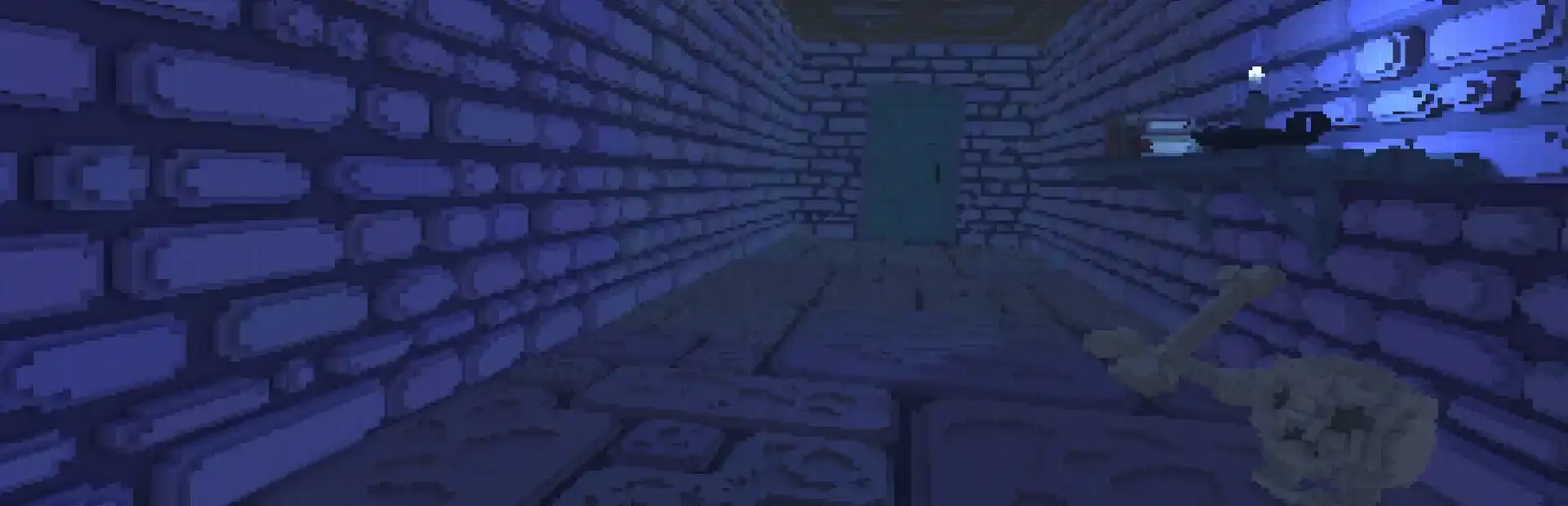 Scary 8 Bits background