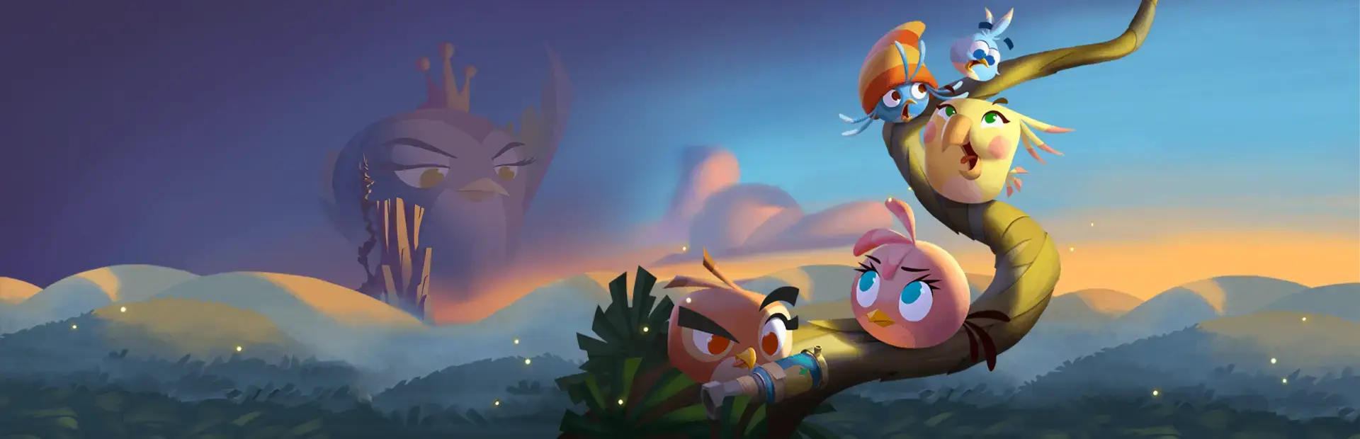 Angry Birds Stella background