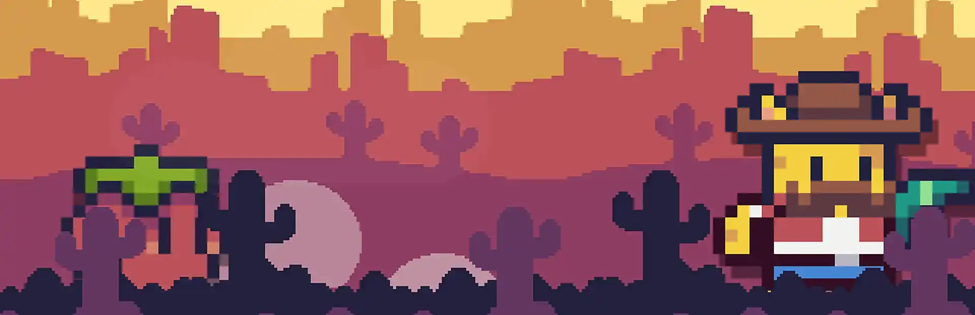 Wild West Crops background