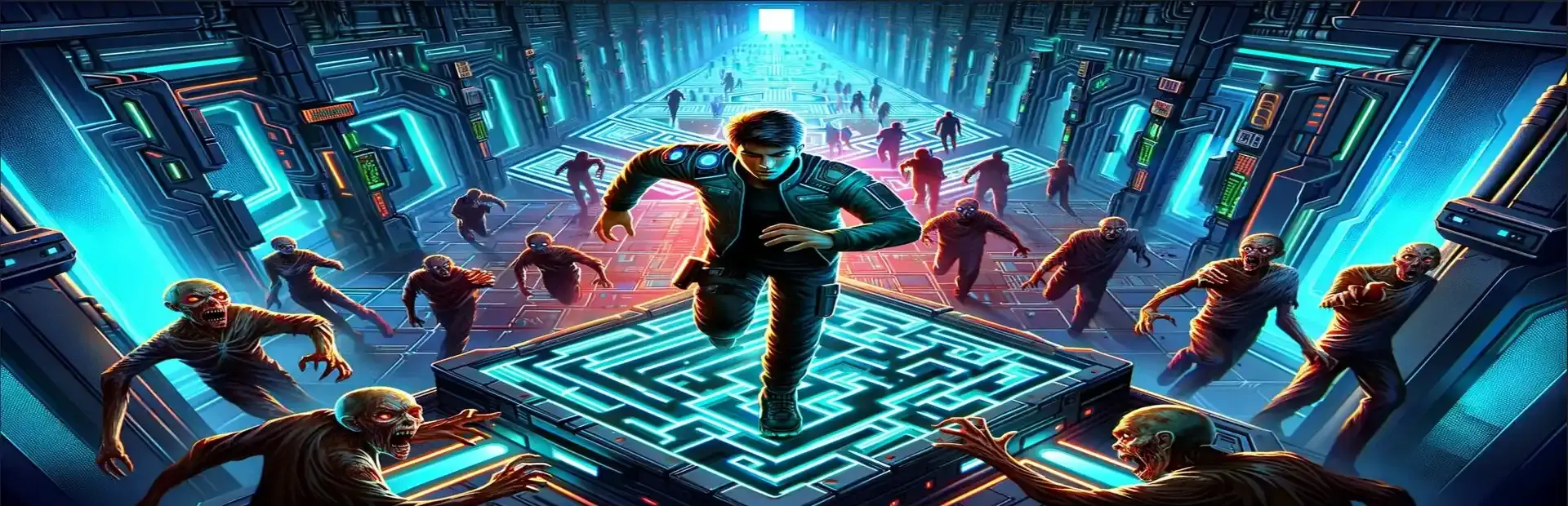 Escape: Zombie Maze background