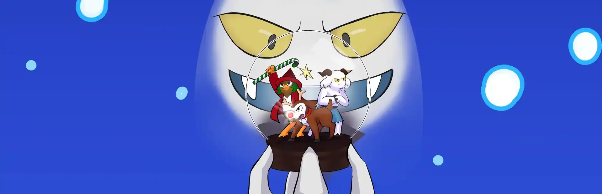 Reindeer Story background