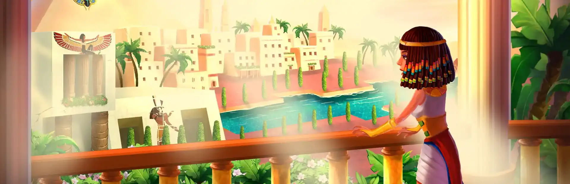 Invincible Cleopatra: Caesar's Dreams background