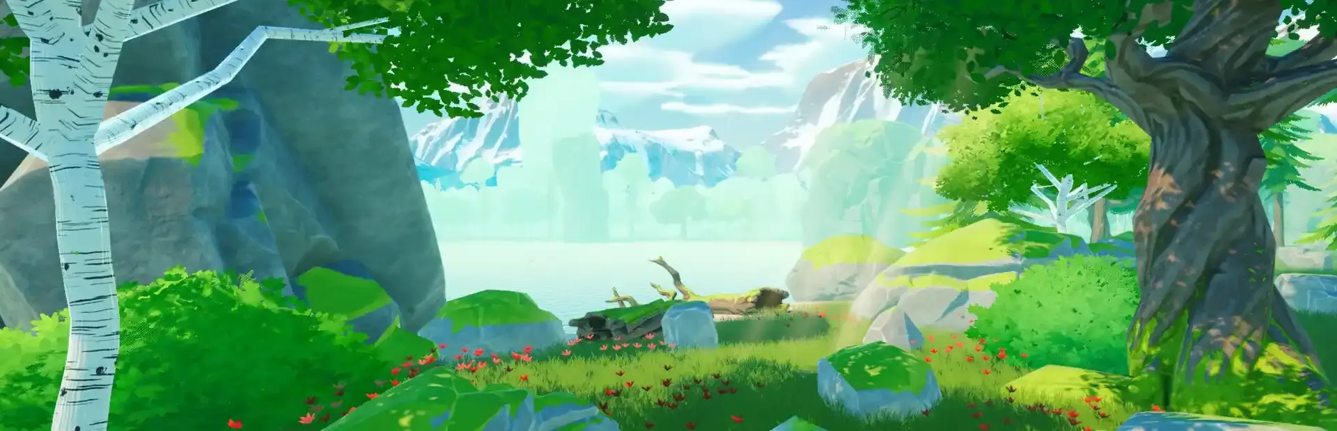 Summer Valley Hike background
