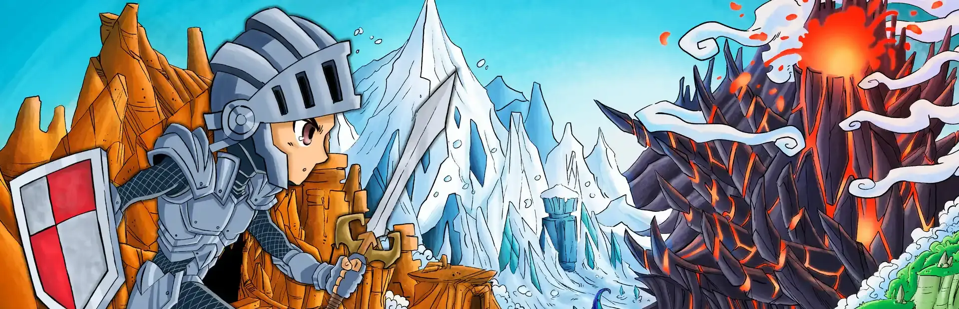 The Last Hero: Journey to the Unknown background