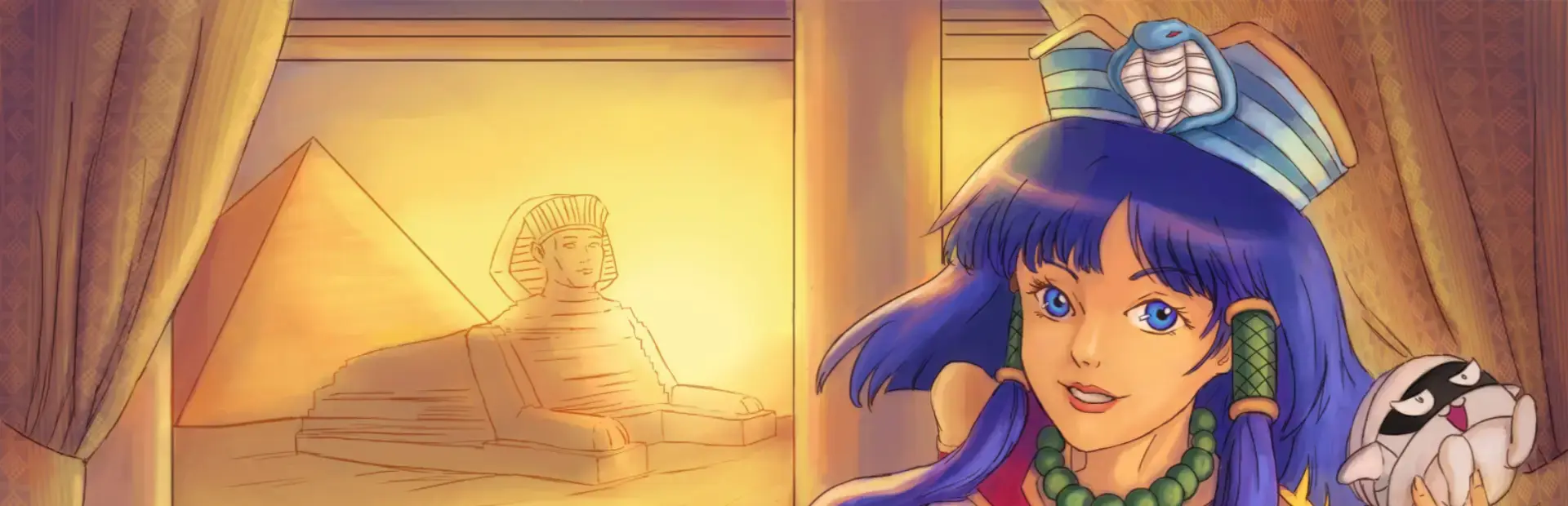 Cleopatra Fortune background