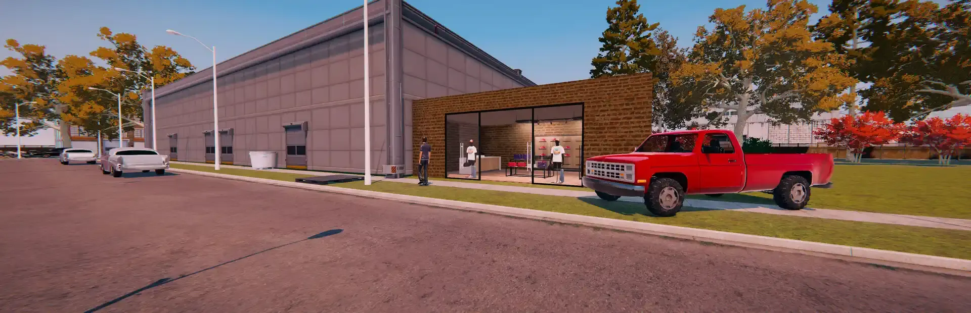 Factory Outlet Simulator background