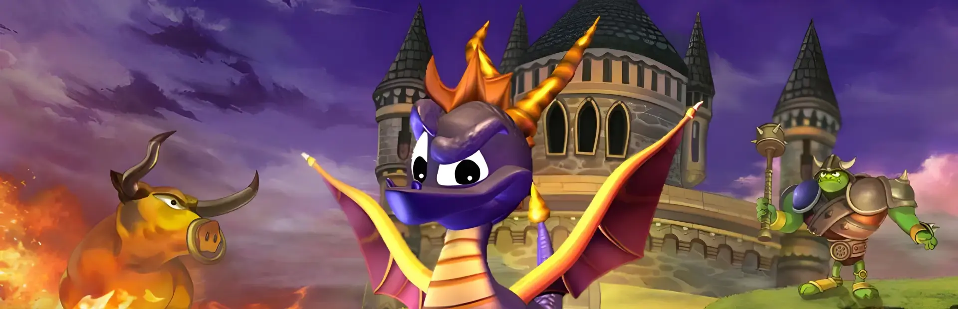 Spyro the Dragon: Wings of Fury background